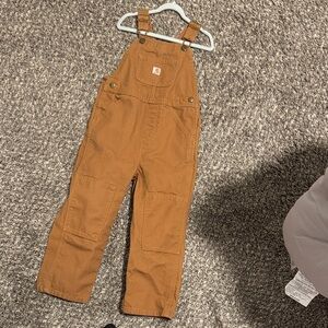 Carhartt Kids Tan Overalls